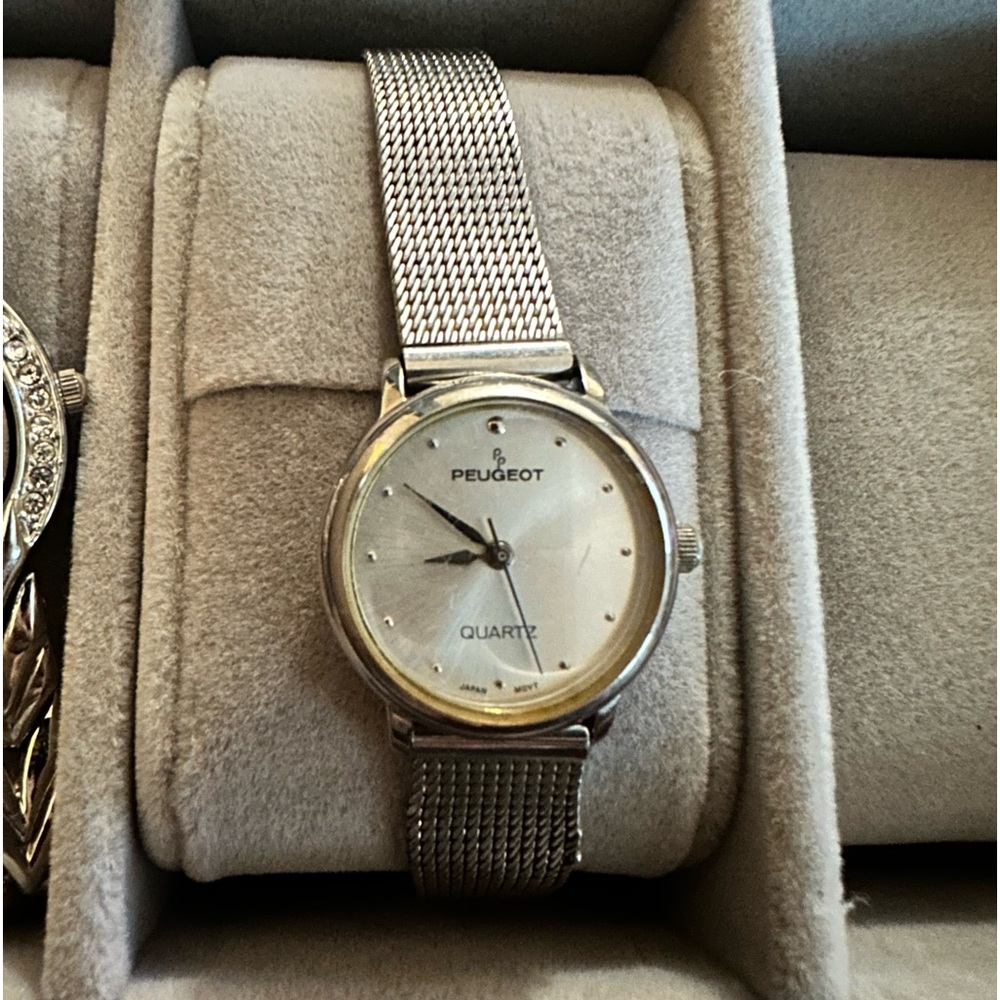 Women’s Silver Peugeot Watch